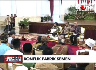 Tangis Pilu Dua Warga Kendeng Tak Bisa Curhat ke Jokowi