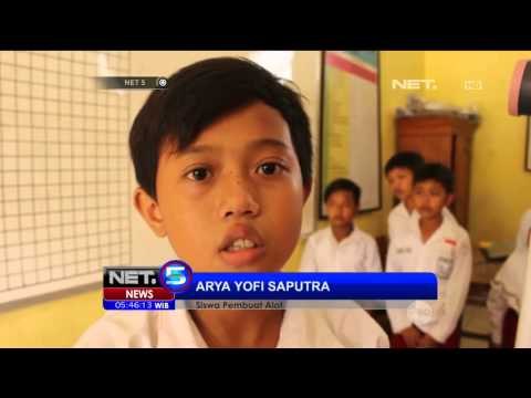 Siswa SD Grobogan Ciptakan Pendeteksi Banjir Beralarm - NET5