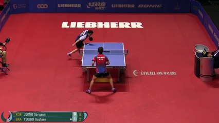 Download Video: 2017 Men's World Cup Highlights I Jeong Sangeun vs Gustavo Tsuboi (Group)