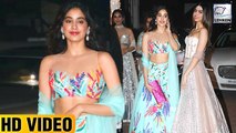 Jhanvi Kapoor's Transparent Dress At Shilpa Shetty's Diwali Party