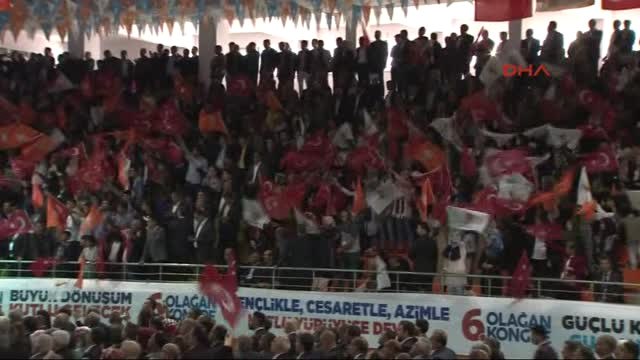 Elazığ Başbakan Yıldırım 6. Olağan Merkez İlçe Kongresinde Konuştu