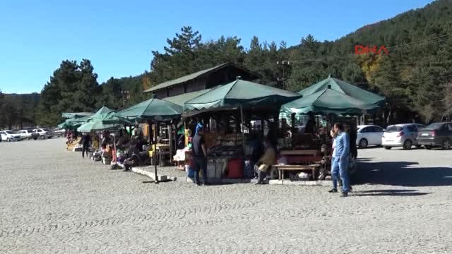 Bolu Abant'ta Sonbahar Yoğunluğu