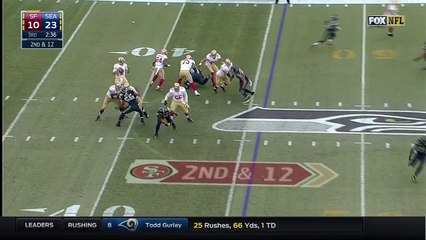 2015 - 49ers Blaine Gabbert hits TE again for 36-yard gain