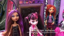 El hechizo de la luna llena parte 1 - Video con muñecas y juguetes de Monster High