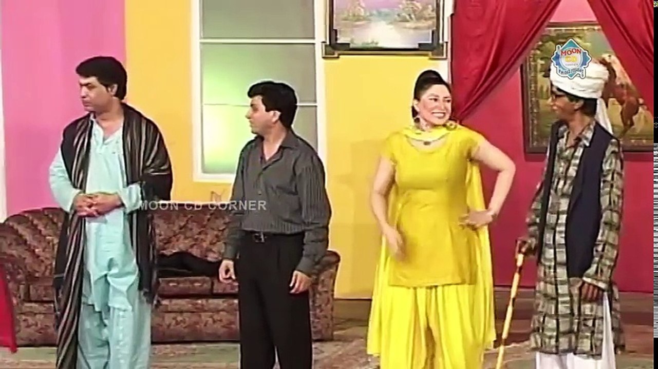 Sajan Abbas and Tariq Teddy New Pakistani Stage Drama Full Comedy Clip