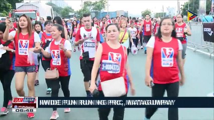 Nationwide fun run ng PRC, matagumpay