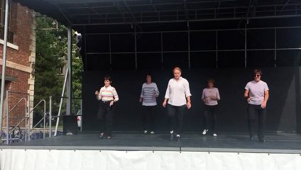 Démonstration de claquettes à Vernon