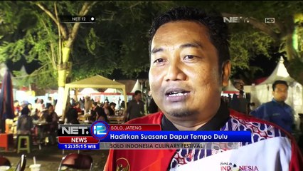 Kemeriahan Festival Kuliner di Solo - NET12