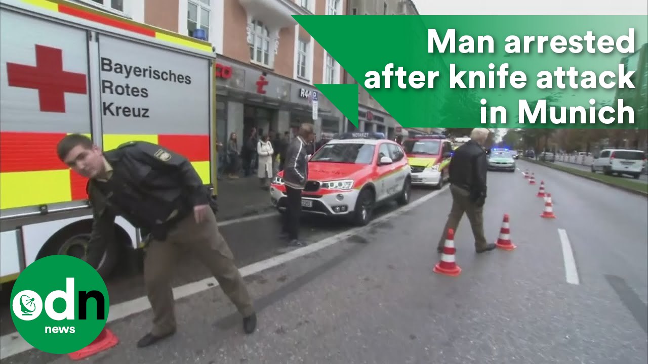 Man arrested after knife attack in Munich
