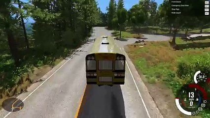 BeamNG Drive school bus!