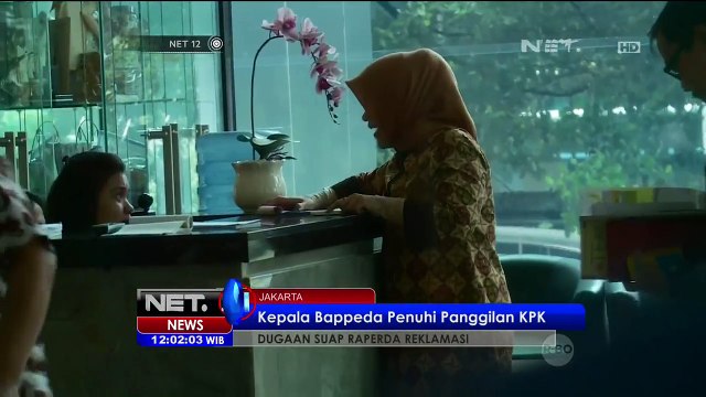 Kepala Bappeda DKI Jakarta Penuhi Panggilan KPK - NET12