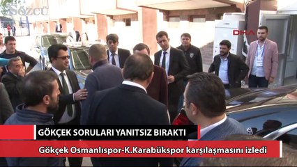 Melih Gökçek, soruları yanıtsız bıraktı