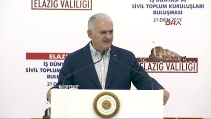 Elazığ Başbakan Yıldırım Stk Temsilciler ile Buluştu
