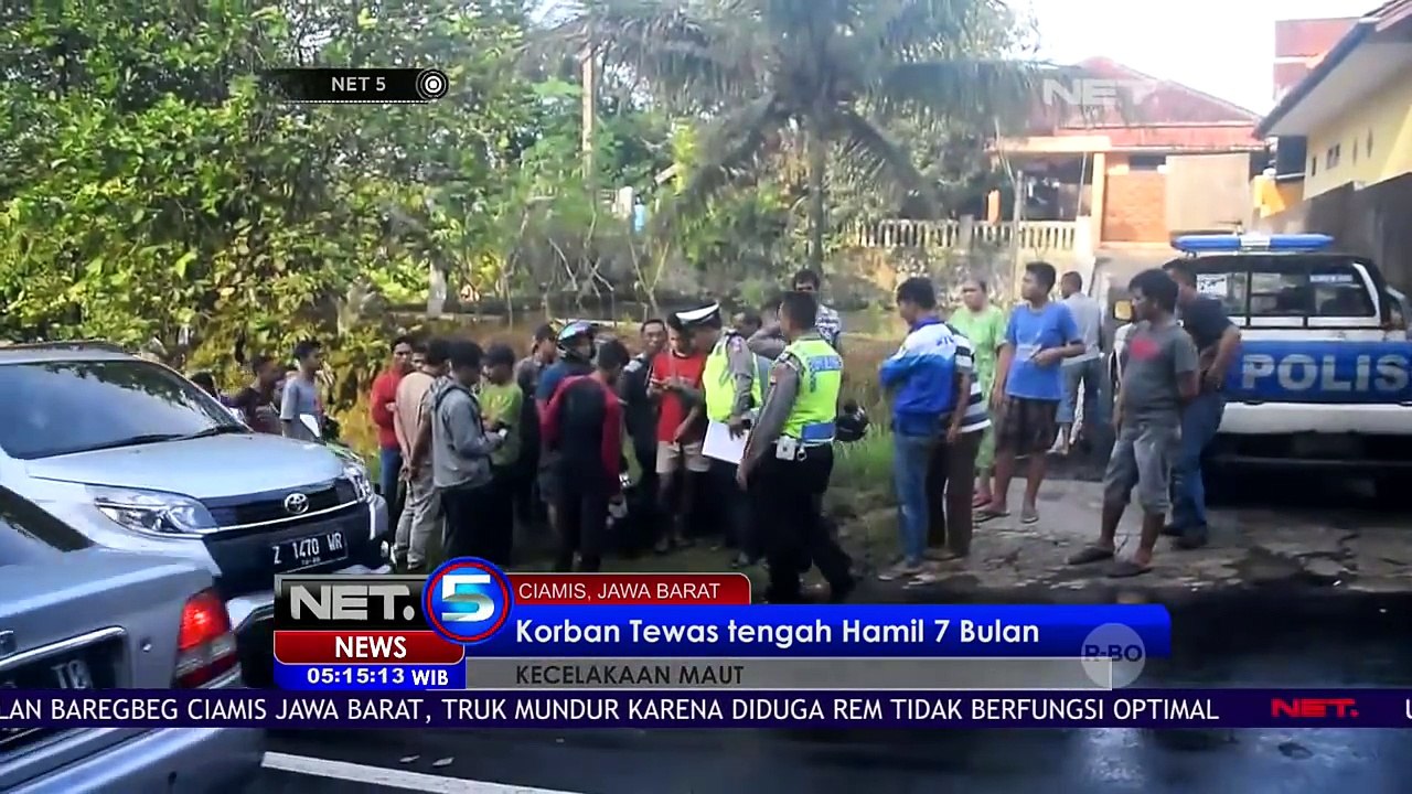 Kecelakaan Maut Truk Tabrak Motor - NET5
