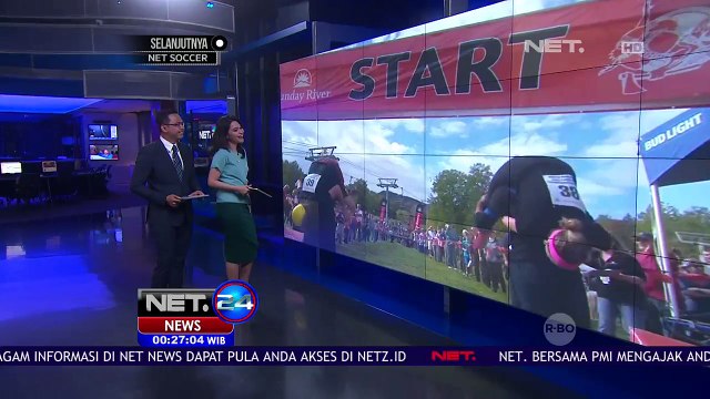 Uniknya Perlombaan Gendong Istri Di Amerika Ini - NET24