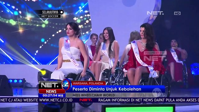 Miss Wheelchair World Diikuti 24 Wanita dari Berbagai Negara - NET24