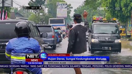 Bajir di Kebumen Akibatkan Macet Hingga 5 Km - NET12
