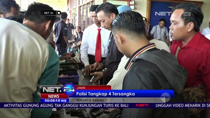 Petugas Berhasil Menangkap Pelaku Penjual Senjata Api Ilegal - NET24