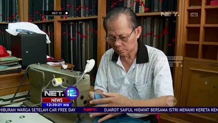Jadi Langganan Pemprov DKI, Penjahit Thio Ahmad Hendra Mengaku Senang - NET12