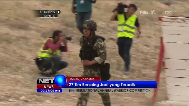 Kemeriahan Lomba Tahunan Warrior Competition di Amman, Yordania - NET24