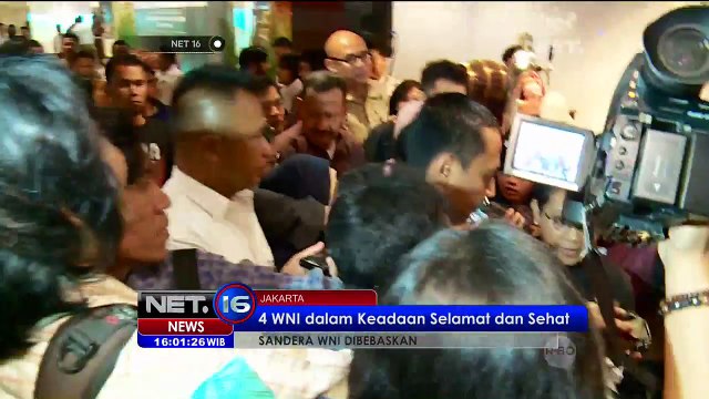 Pemerintah Membantah Mengeluarkan Uang Tebusan Membebaskan 4 WNI - NET16