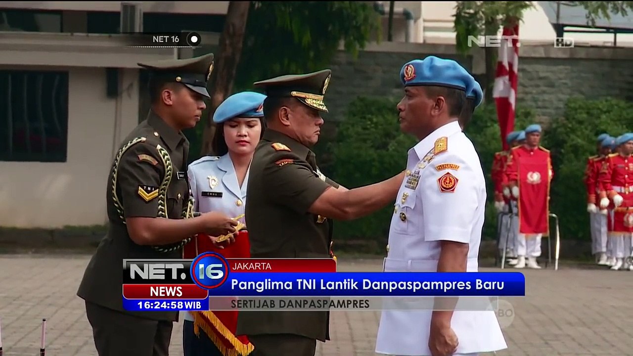 Pelantikan Komandan Pasukan Pengamanan Presiden - NET16