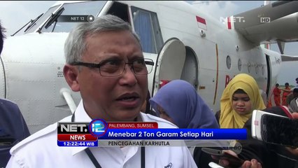 Pemeritah Sumsel Percepat Penyebaran Teknologi Modifikasi Cuaca - NET12