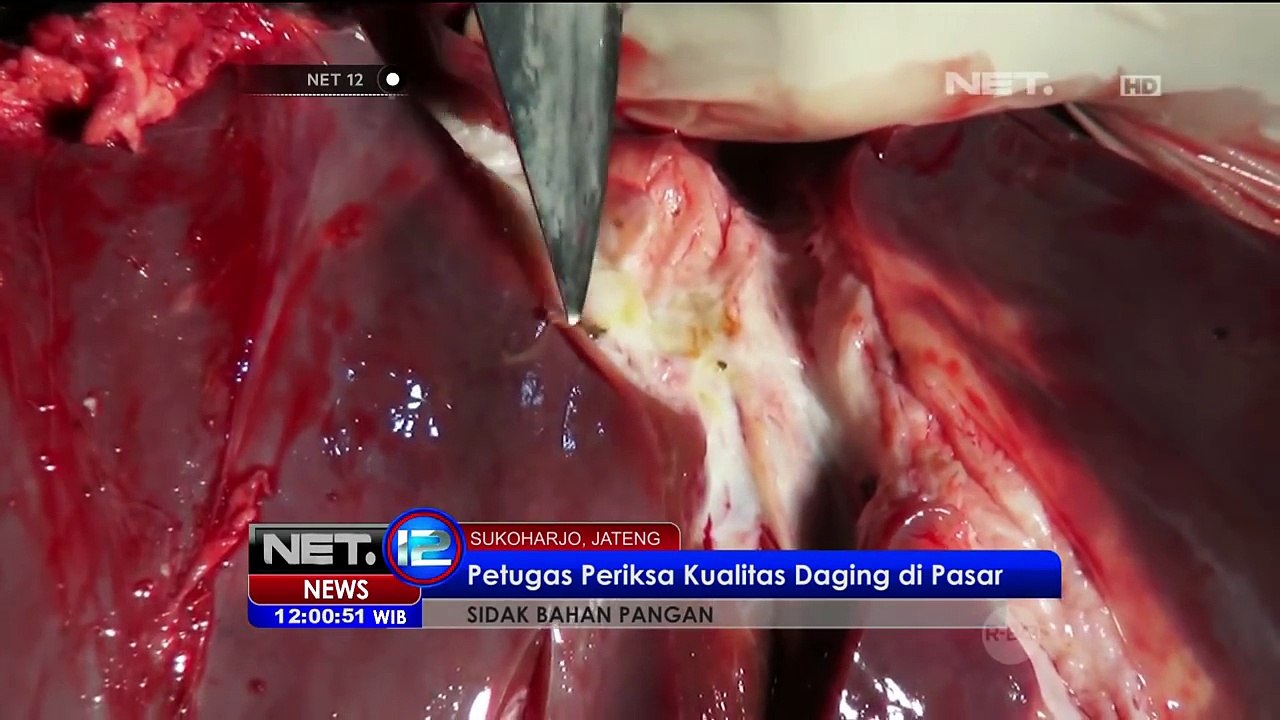 Sidak Kualitas Daging di Pasar - NET12