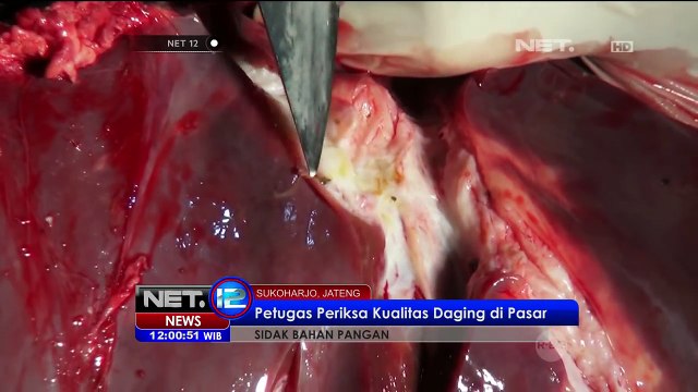 Sidak Kualitas Daging di Pasar - NET12