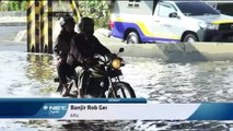 Banjir Rob Genangi Jalur Pantura Semarang - NET12  03 Juli 2016