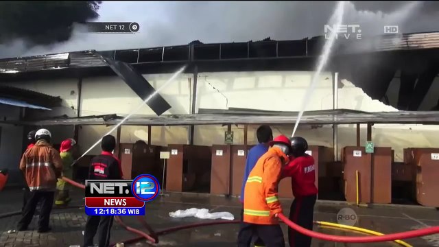 Pabrik Garmen Ludes Dilalap Si Jago Merah - NET12