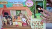 Sylvanian Families Calico Critters Brick Oven Bakery Hedgehog Unboxing Review Setup - Kids Toys