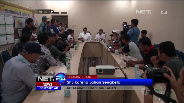 Tuntut Penegakan Hukum Kebakaran Hutan & Lahan - NET24