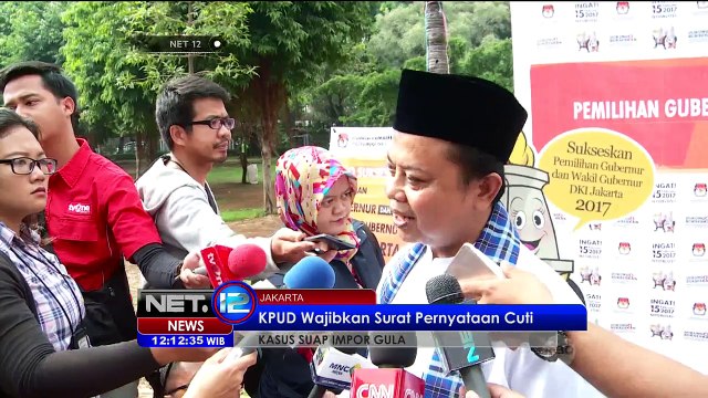KPUD Wajibkan Surat Penyataan Cuti - NET12