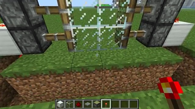 Tutorial Minecraft : Comment faire une porte automatique