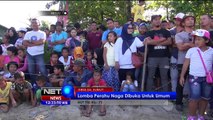 Lomba Perahu Naga Peringati HUT TNI ke71 - NET12