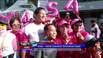 Anies - Sandi Suarakan Demokrasi Sejuk -NET12 9 Oktober