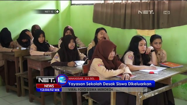 Siswa yang Melakukan Perbuatan Tidak Terpuji di Makassar Diminta Keluar Dari Sekolah - NET 12