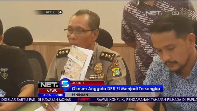 Oknum Anggota Komisi Sembilan DPR RI Menjadi Tersangka Kasus Penipuan - NET5