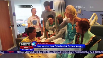 Berdandan bak Puteri untuk Pasien Anak - NET 12