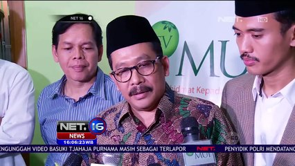 Penyidik Bareskrim Polri Meminta Keterangan Ketua MUI - NET 16