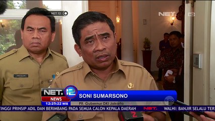 Tanggapan Plt Gubernur DKI Jakarta Masalah Cuaca Buruk - NET 12