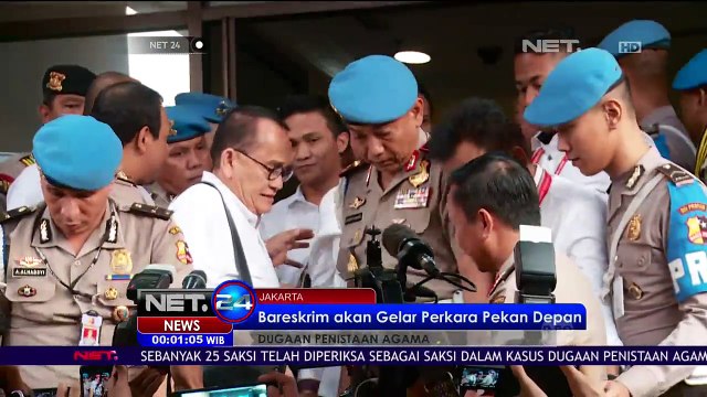 Gelar Perkara Kasus Ahok akan Dilakukan Secara Terbuka - NET24