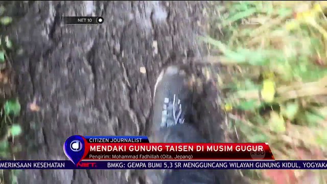Mendaki Gunung Taisen di Musim Gugur - NET 10
