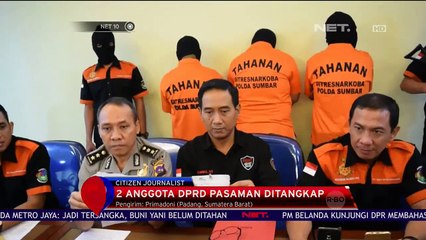 2 Anggota DPRD Pasaman Ditangkap - NET 10