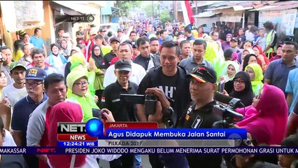 Jika Terpilih Agus Akan Meningkatkan Fasilitas Olahraga Di Jakarta - NET 12