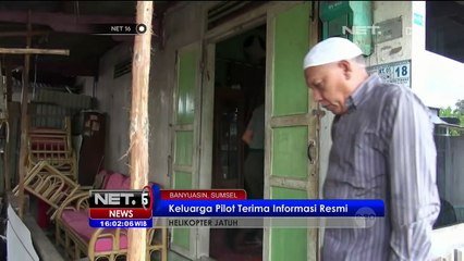 Rumah Keluarga Pilot Helikopter TNI BEL 412 Ramai Dikunjungi Pelayat - NET  16
