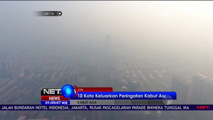 Penerbangan Terhambat Akibat Asap di Cina, Calon Penumpang Terlantar - NET24