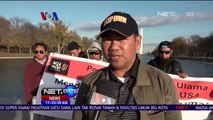 Aksi Sholat Bersama Komunitas Islam Yang Ada di Washington D.C