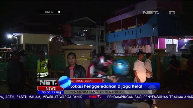 Polisi Jaga Ketat Lokasi Penggerebekan Terduga Teroris - NET5